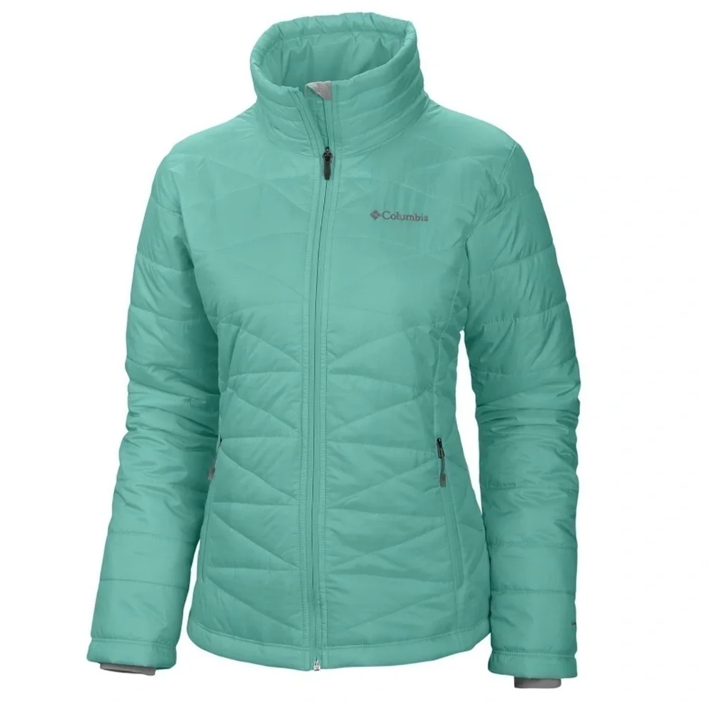 Women’s Columbia Mint Omnishield Puffer Jacket Size XS